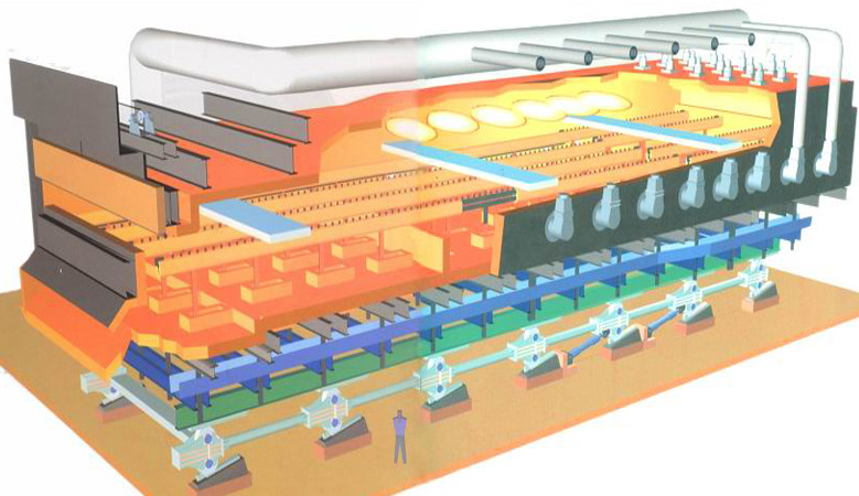 蓄热式步进炉_步进底式加热炉_步进轧钢炉_步进加热炉